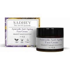 SADHEV Ayurvedic Anti-Ageing Face Cream With Bakuchiol & Naturally Derived Retinol At Nykaaman